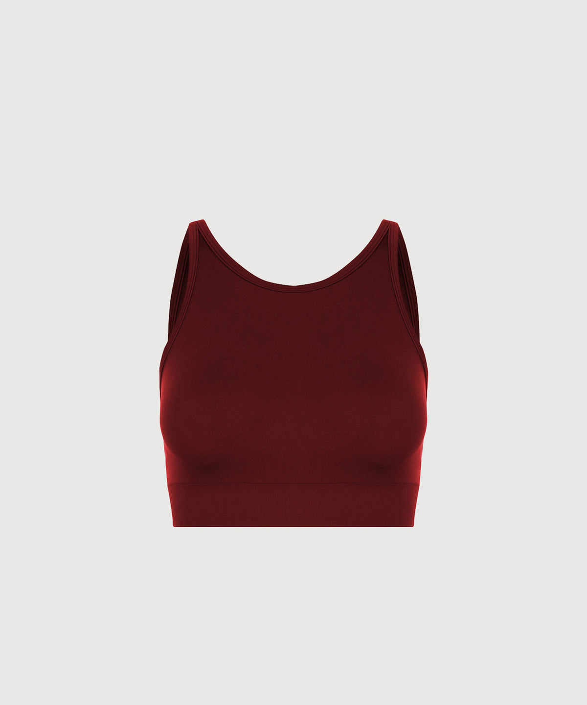 Performance High Neck Sports Bra - Grape