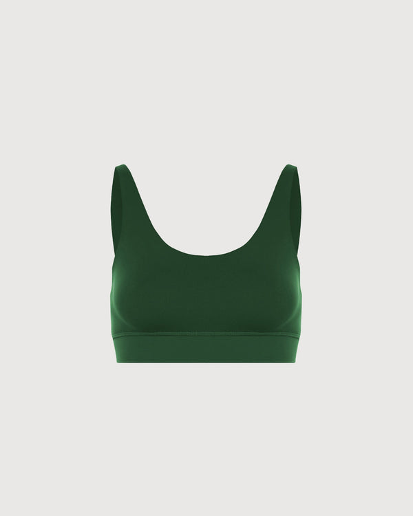 Double Scoop Bra Top - Rosemary