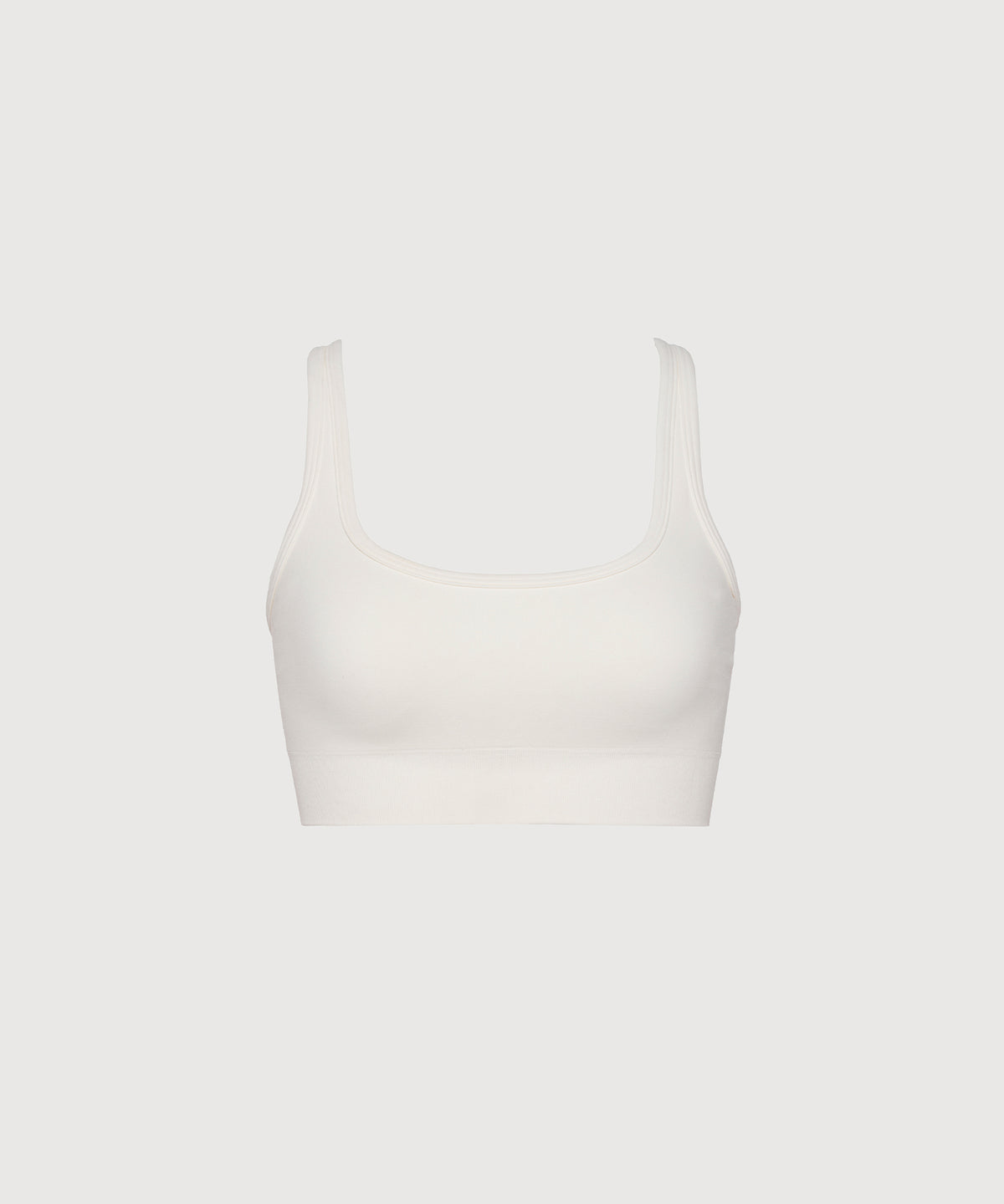 Performance Racerback Sports Bra - Pearl