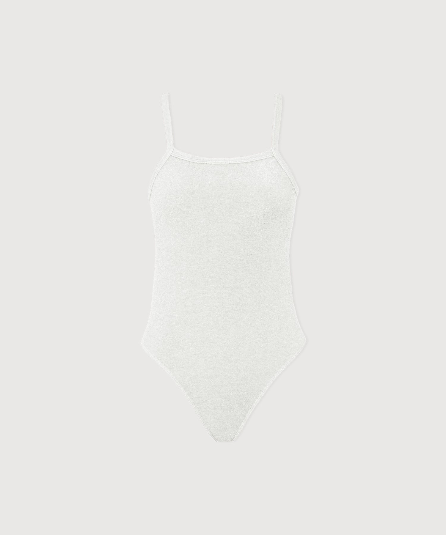 Anjelica Bodysuit - Pearl