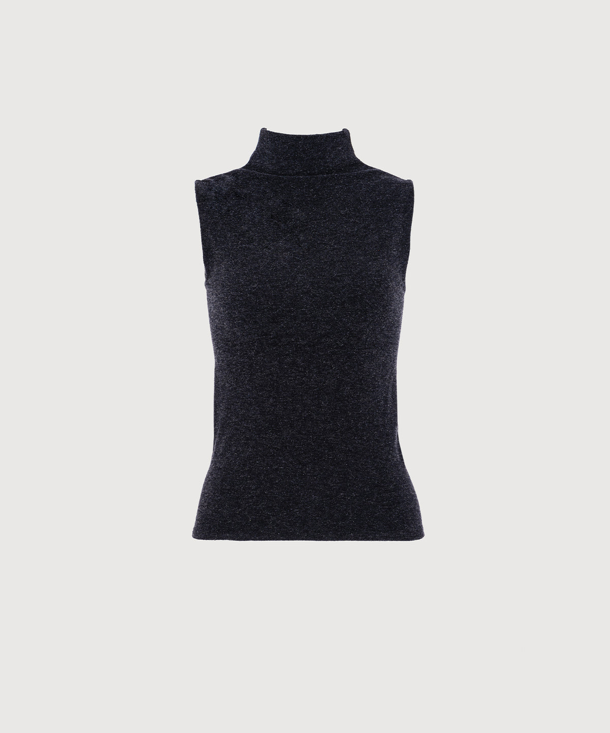 Gloria High Neck Tank - Black