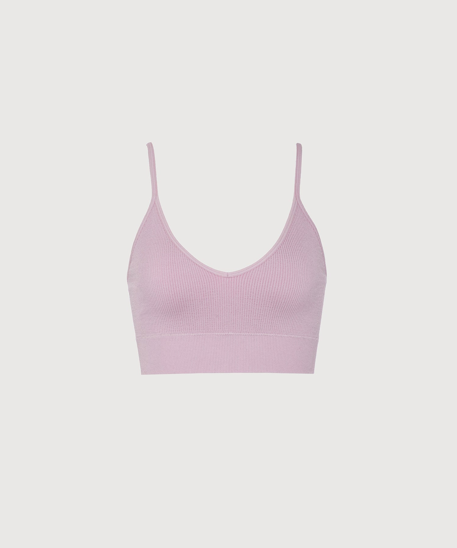 Bianca Rib Bralette - Mauve