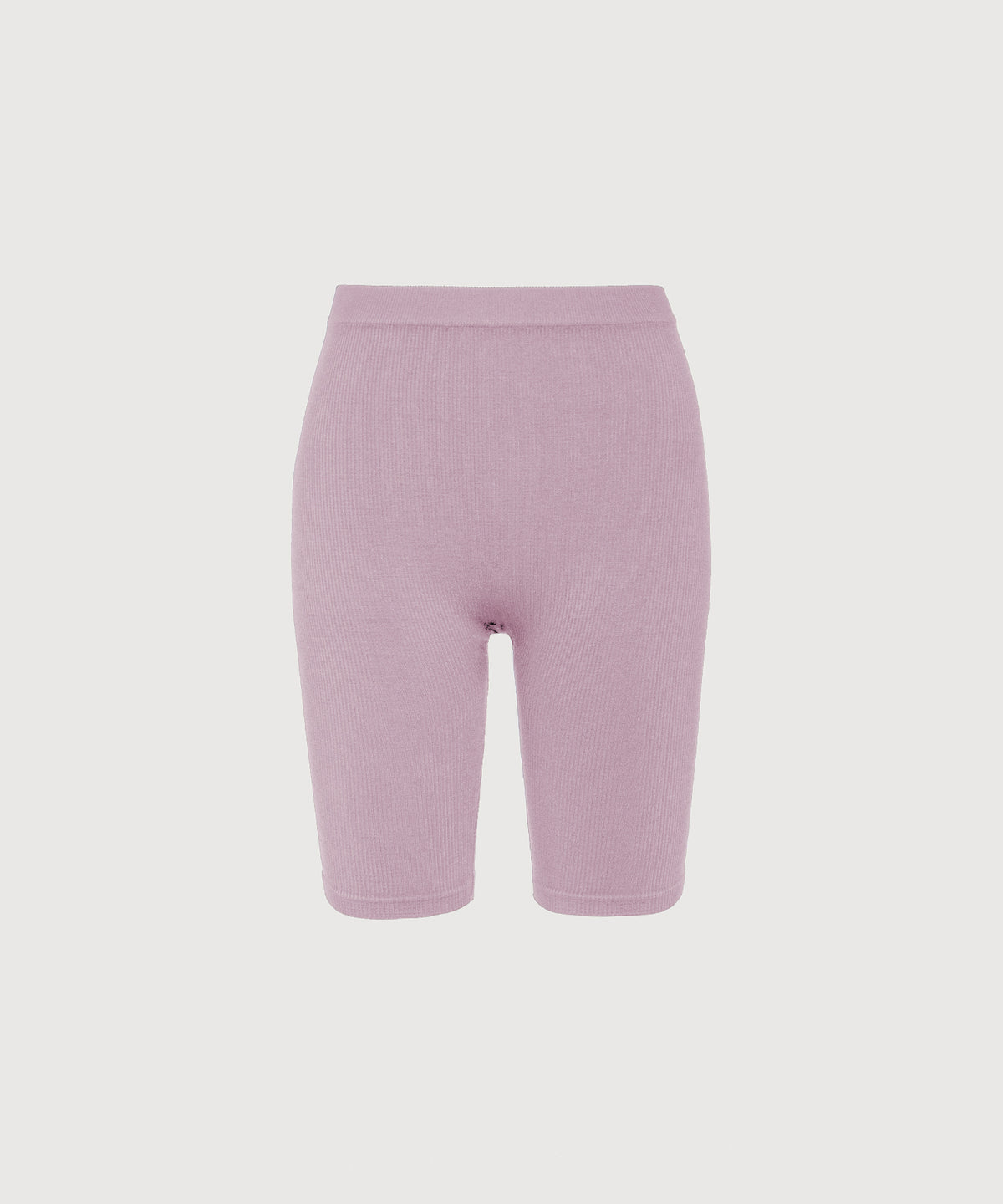 Joanne Rib Short Legging 6" - Mauve