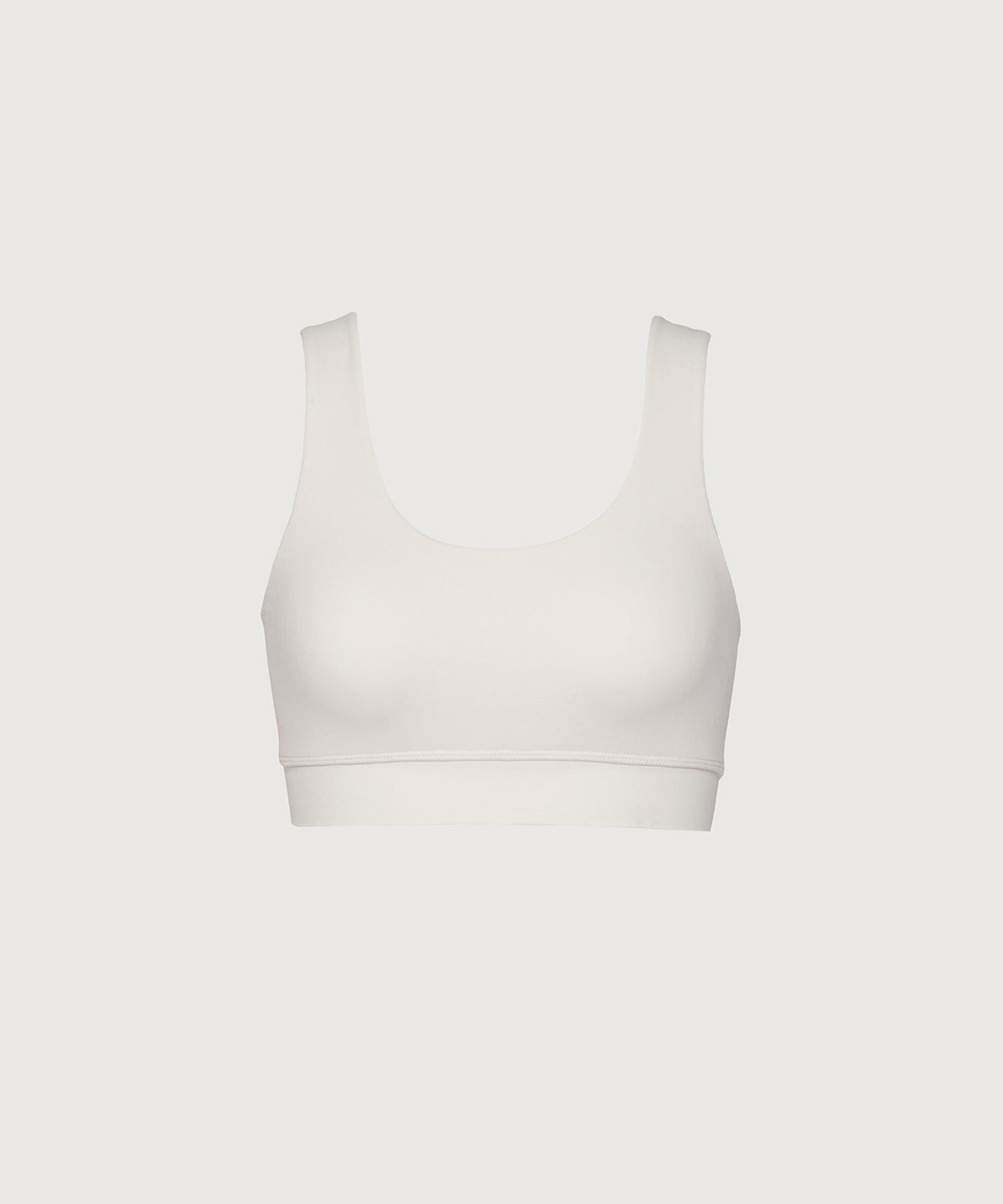 Scoop Bra Top - Pearl