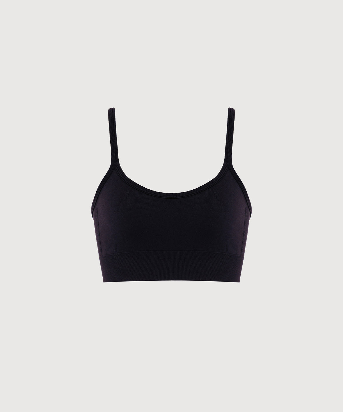 Form Movement V-Neck Bra - Black