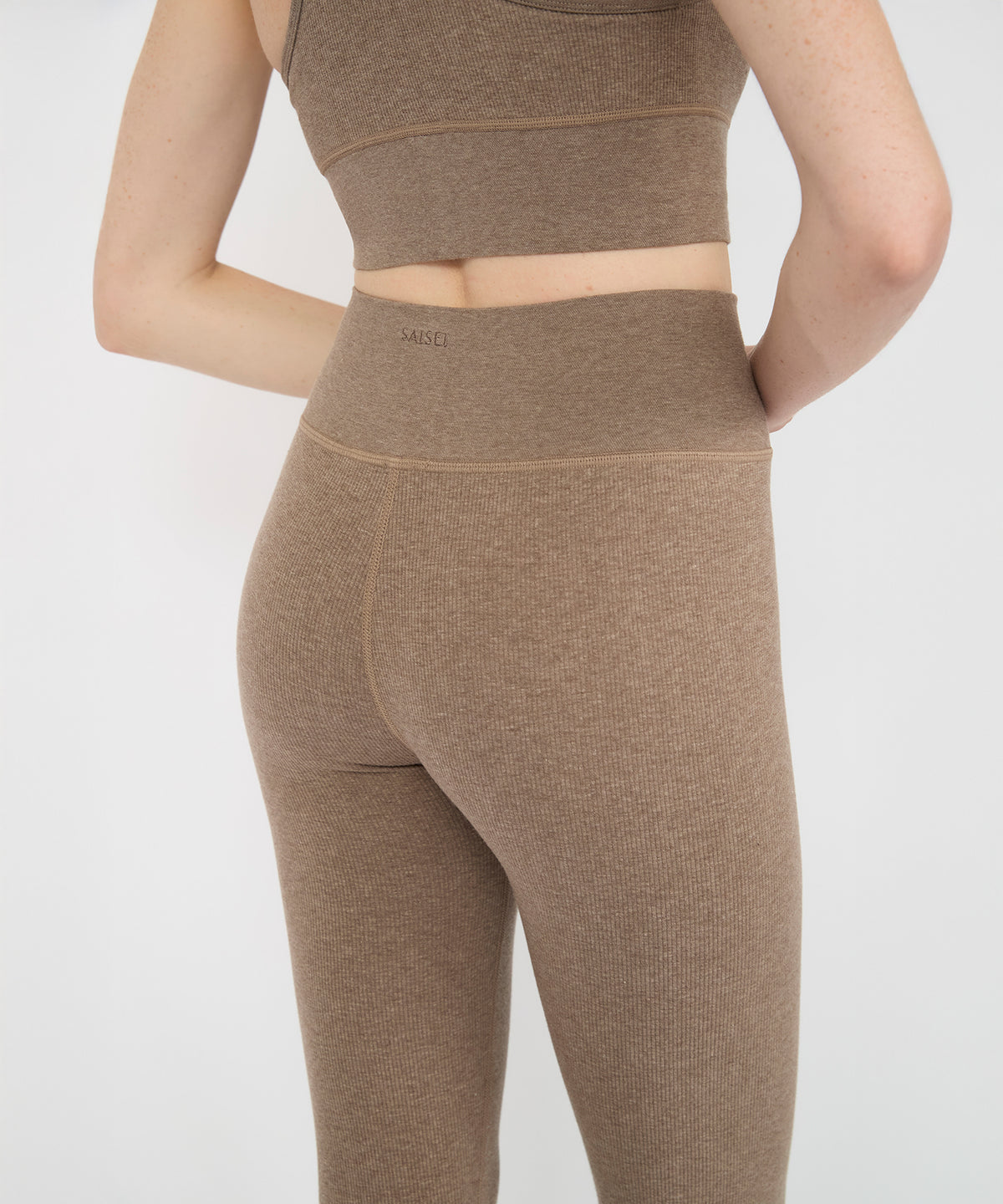 Louise High Rise Legging 25" - Hazelnut Mélange