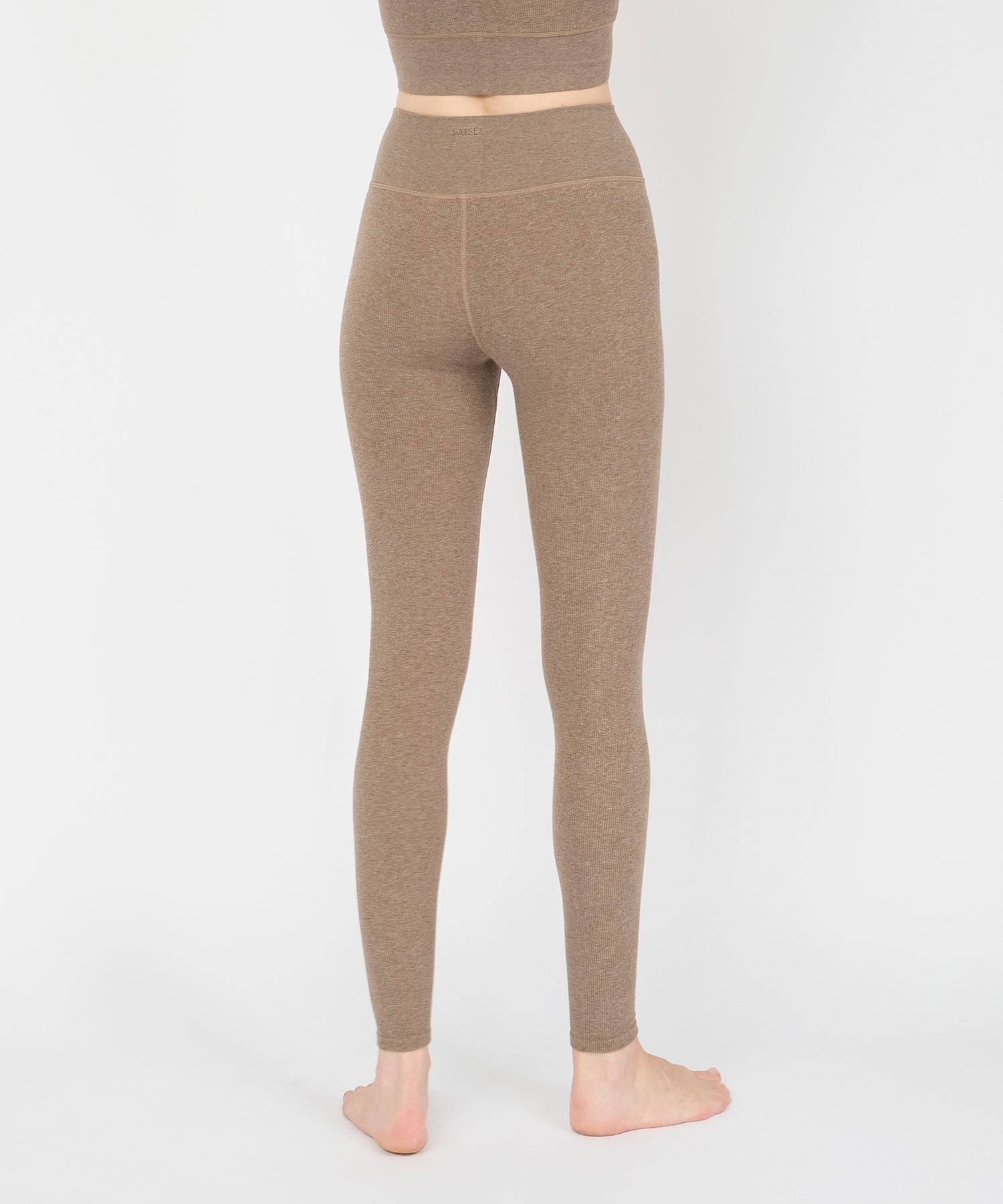 Louise High Rise Legging 25" - Hazelnut Mélange