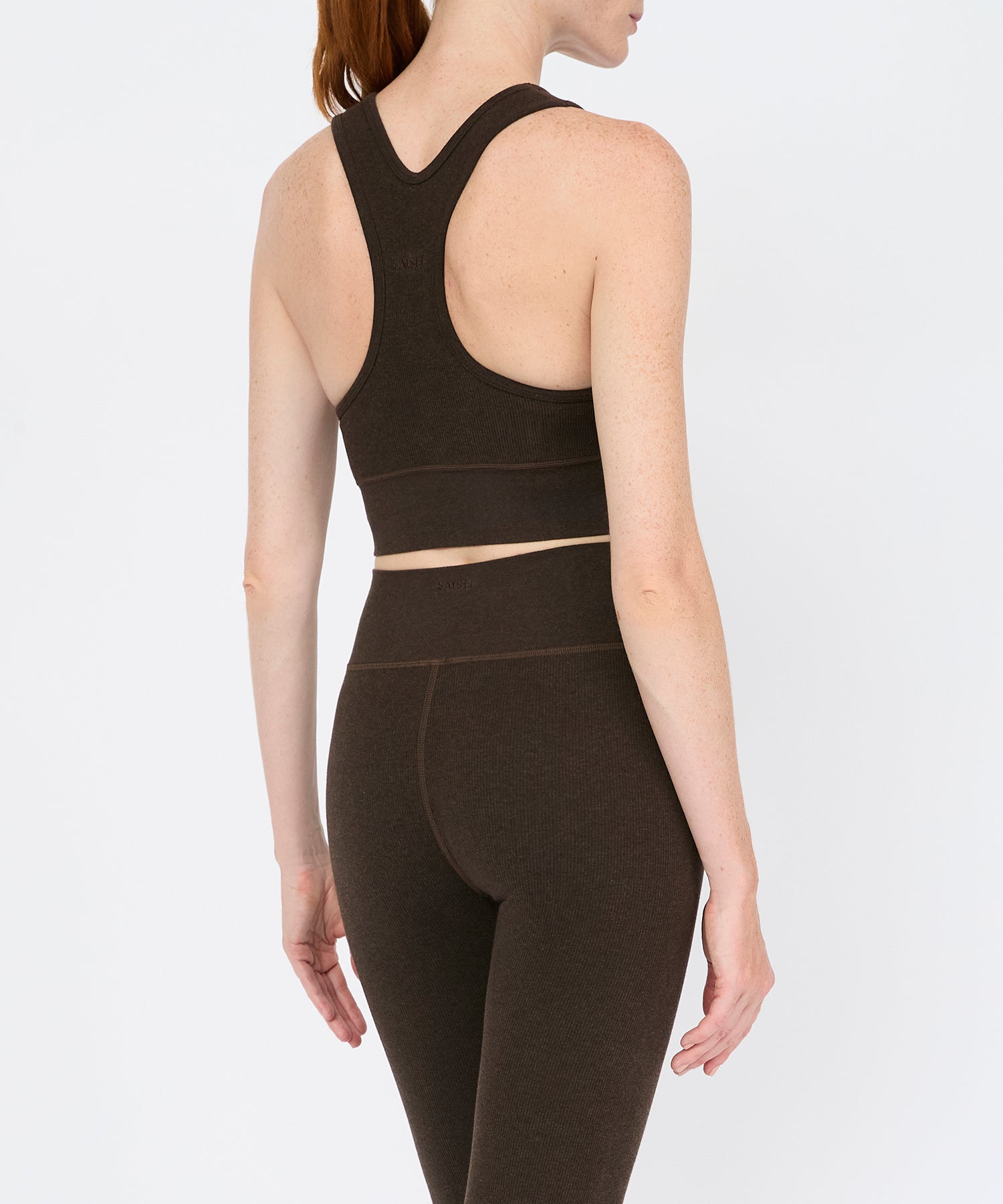 Carrie Crop Top - Sepia Mélange