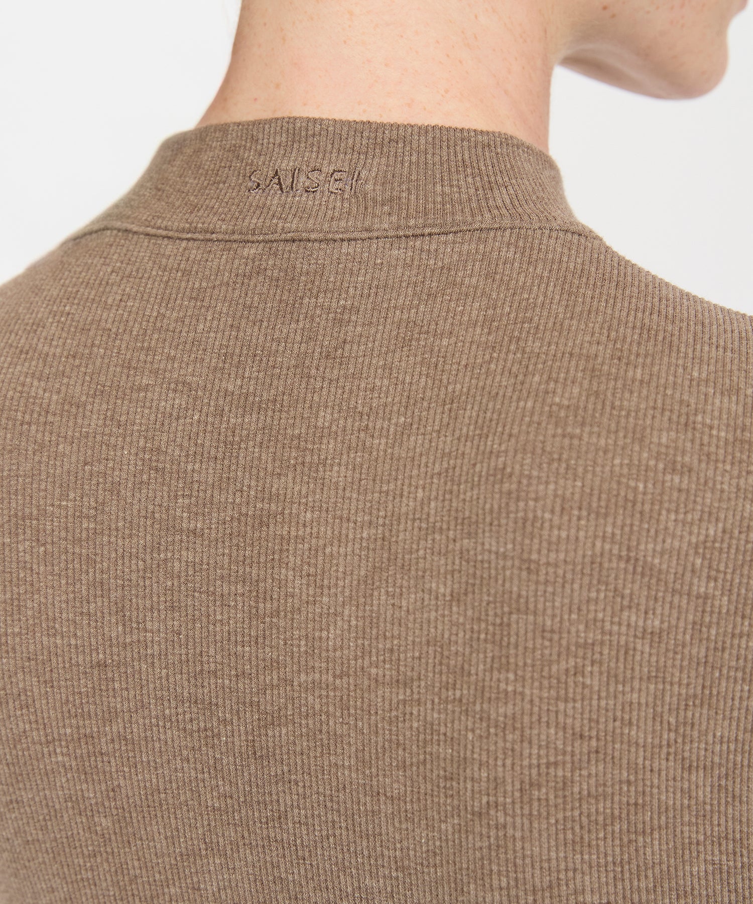 Tilda Crop Full Zip Jacket - Hazelnut Mélange