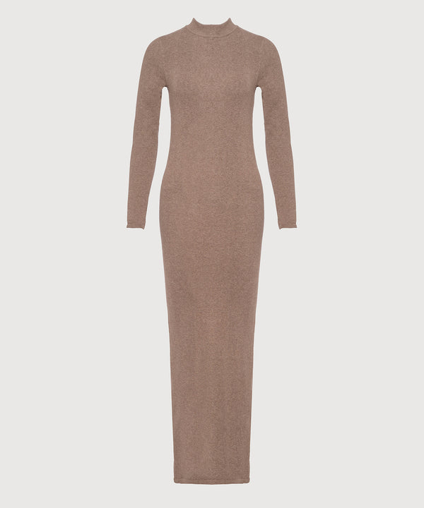 Yasmin Dress - Hazelnut Mélange