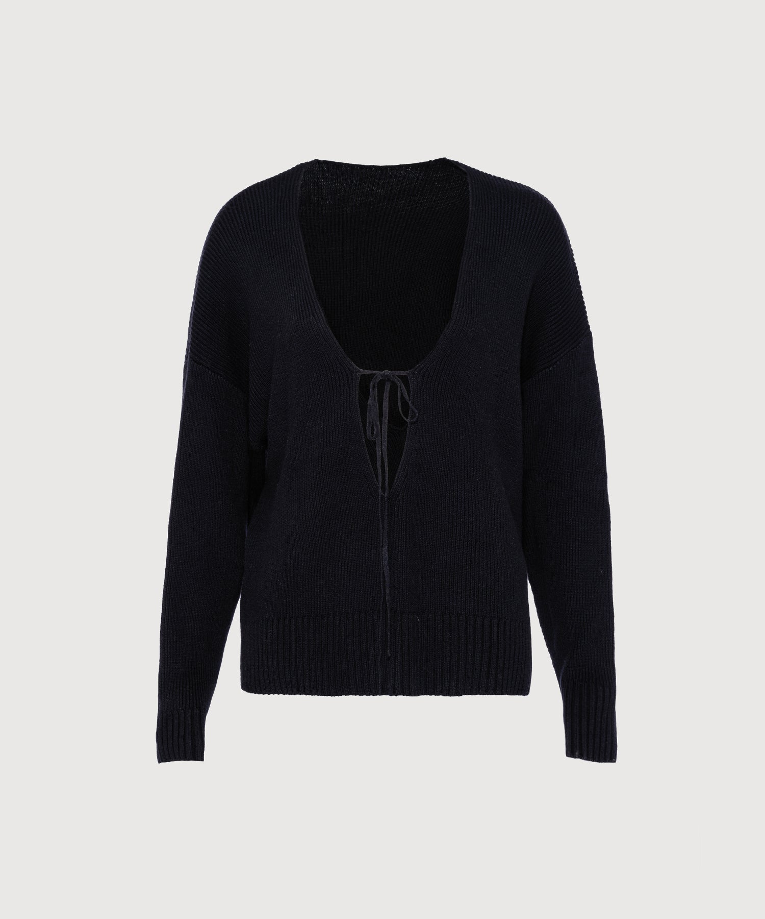 Isabella Knit Sweater - Black