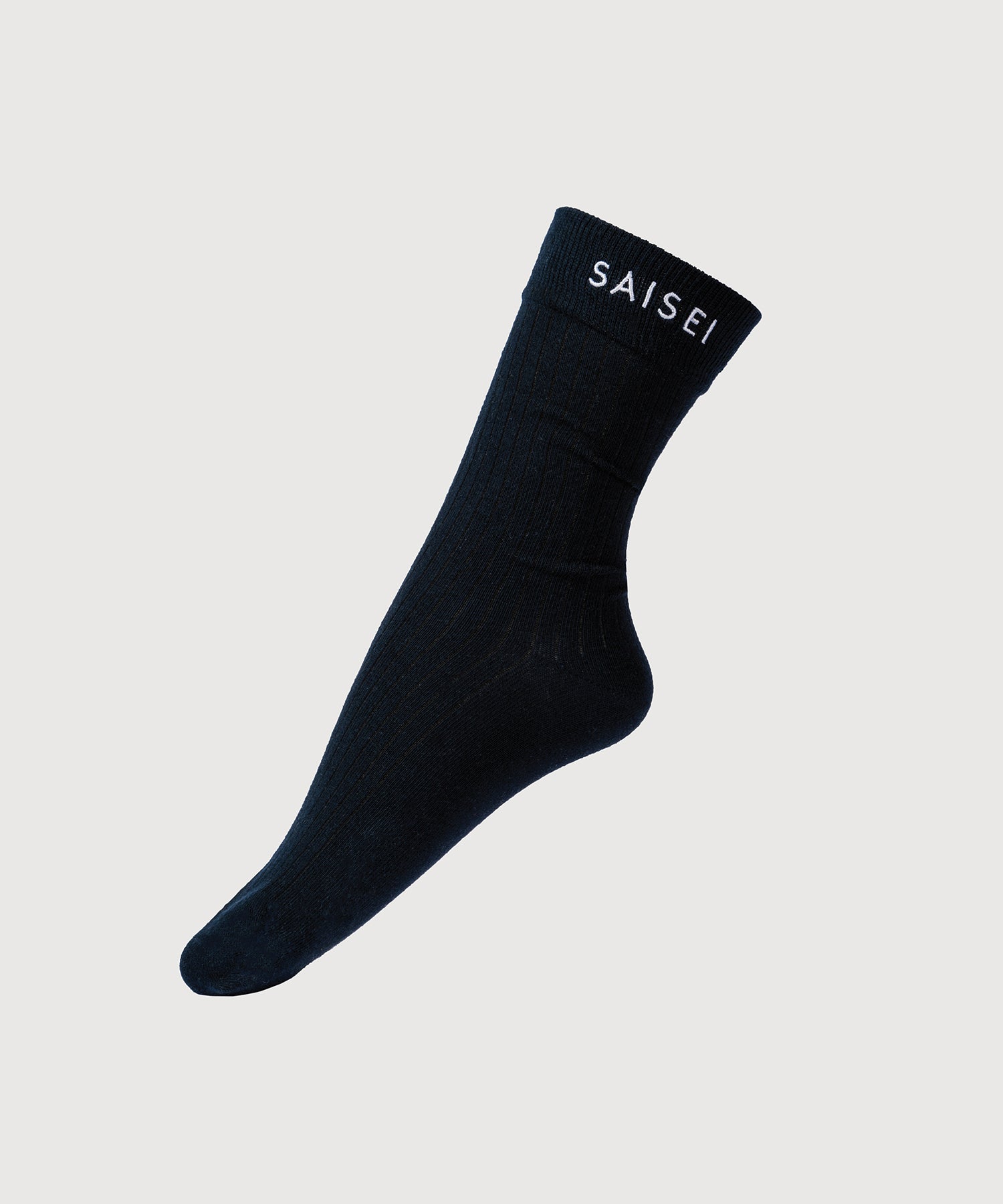 Soft Rib Socks - 3 Pack - Navy / Heather Grey / White