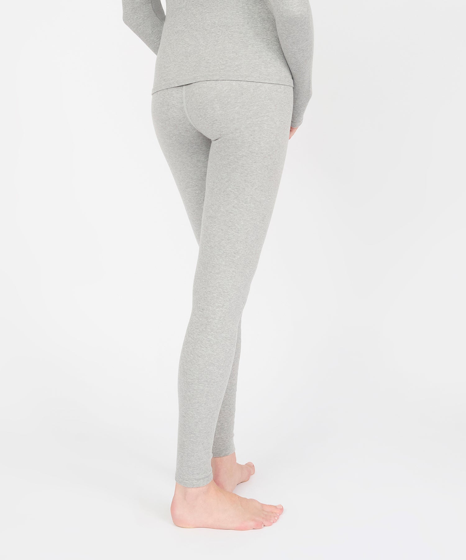 Valerie High Rise Legging 28" - Grey Mélange