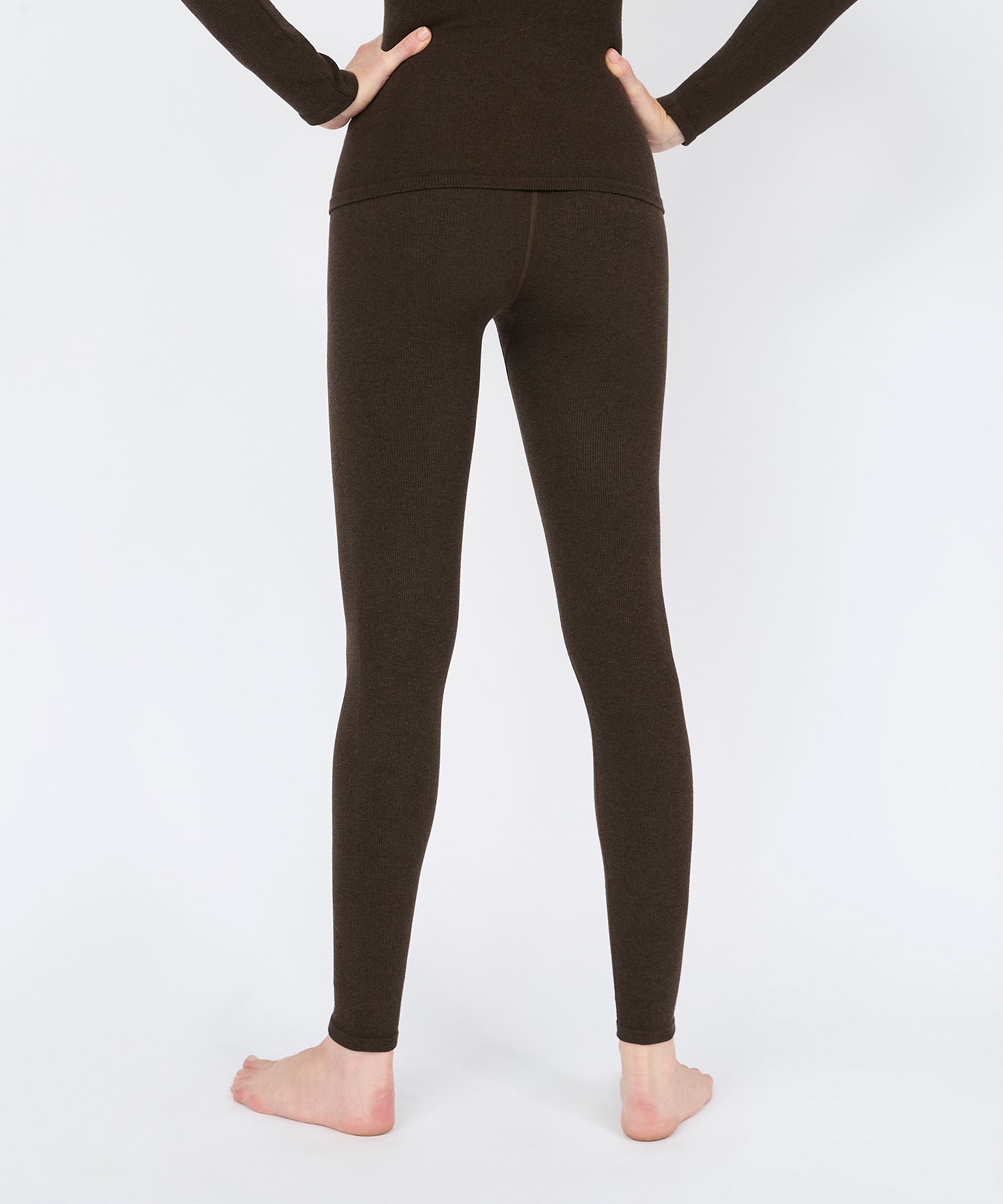 Valerie High Rise Legging 28" - Sepia Mélange