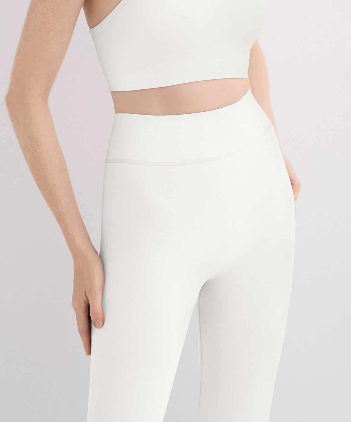 Performance High Rise Leggings - Pearl