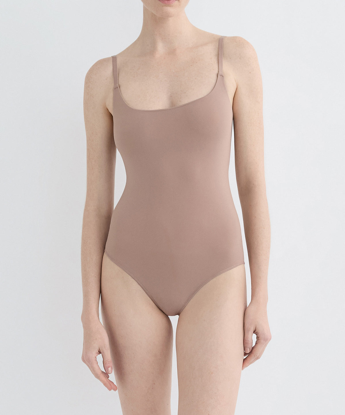 Cami Bodysuit - Taupe