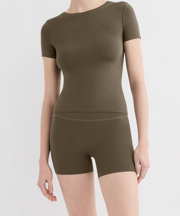 Crew Neck Tee - Olive