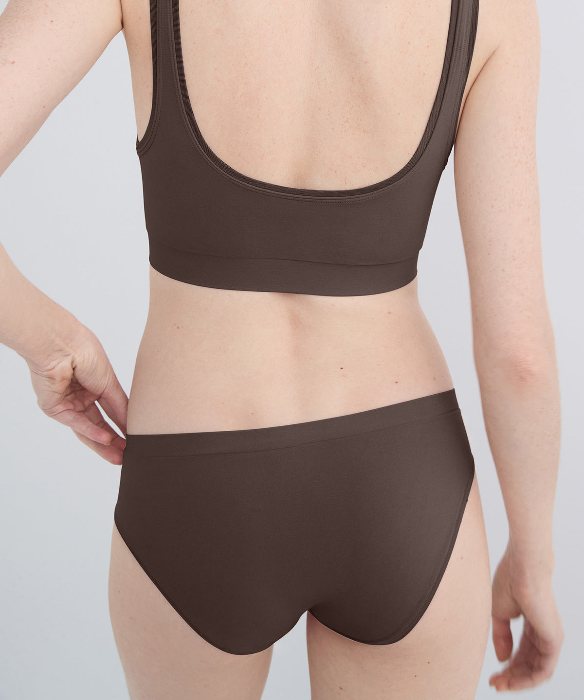 Hip Brief 3 Pack - Cocoa