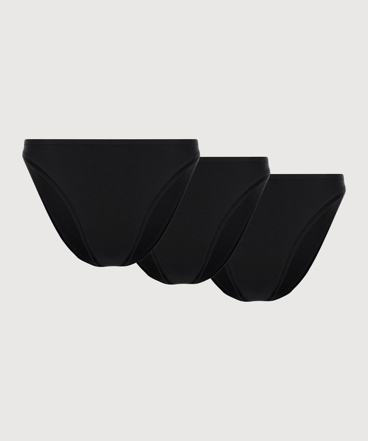 String Bikini Brief 3 Pack - Black