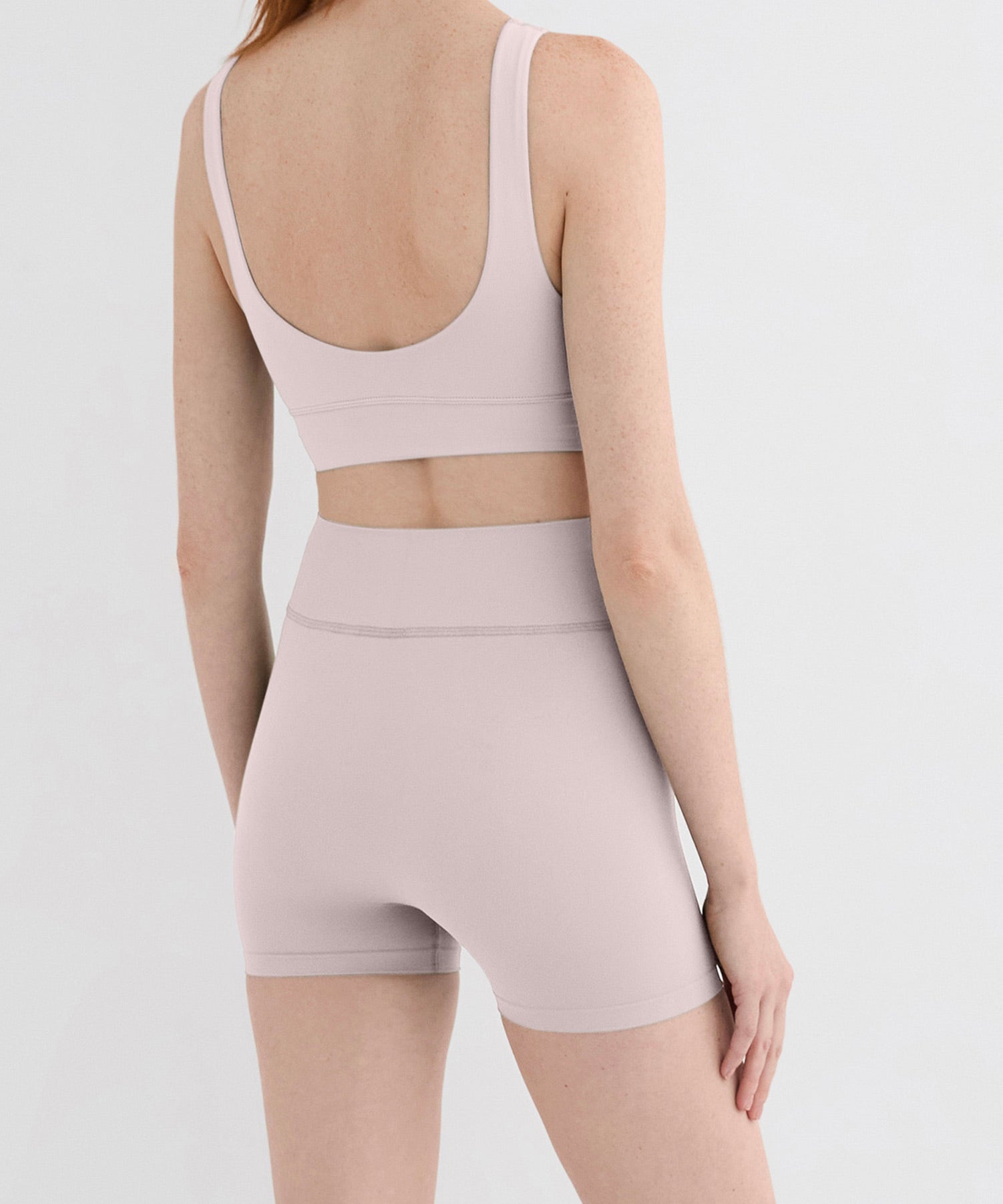 High Neck Bra Top - Oleander