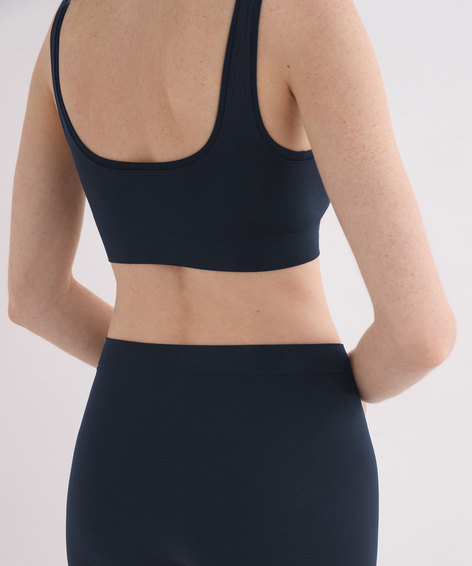 Scoop Bra - Navy