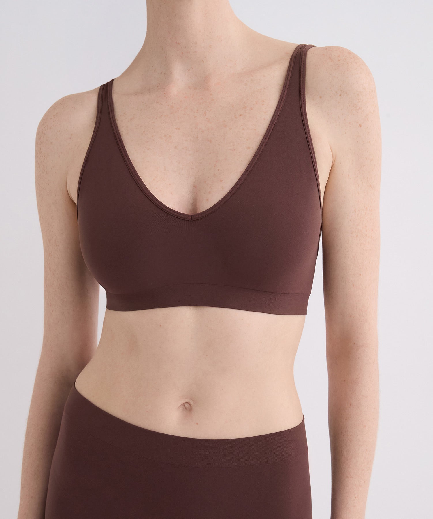 Triangle Bra - Cocoa