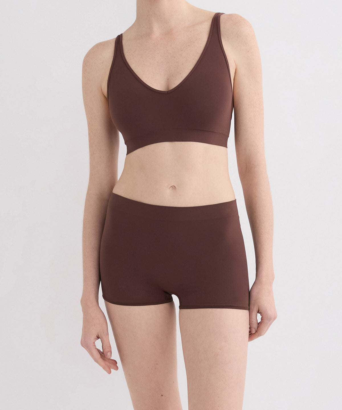 Triangle Bra - Cocoa