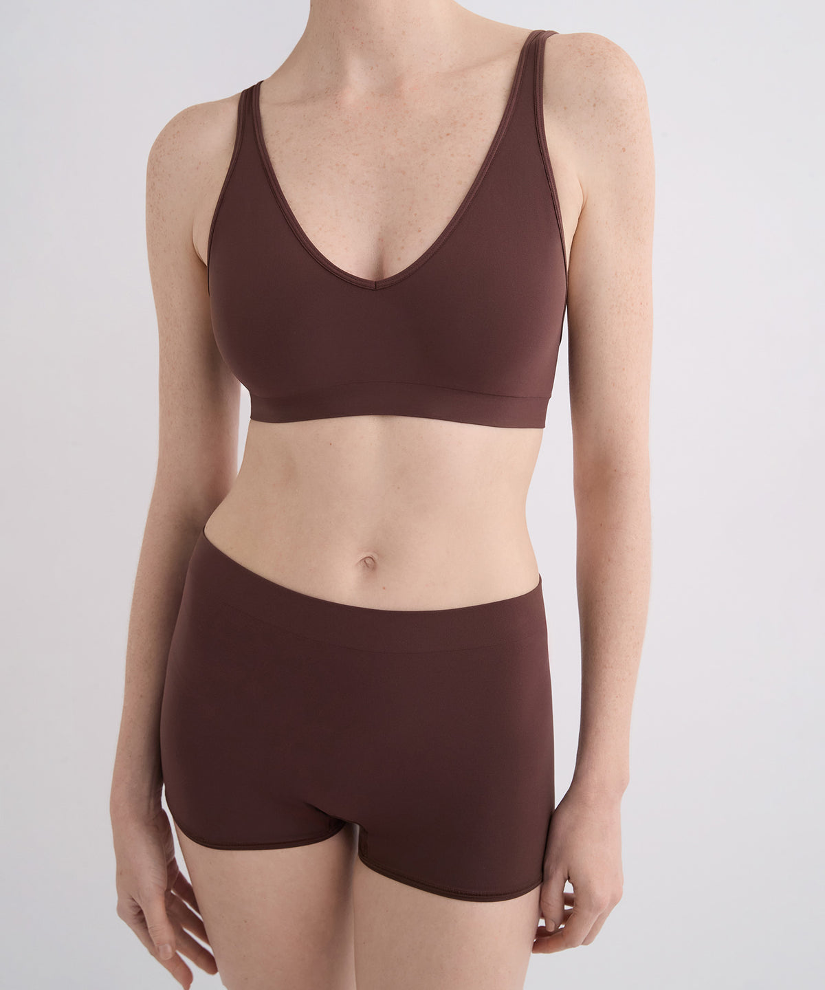Micro Mini Shorts 3 Pack - Cocoa