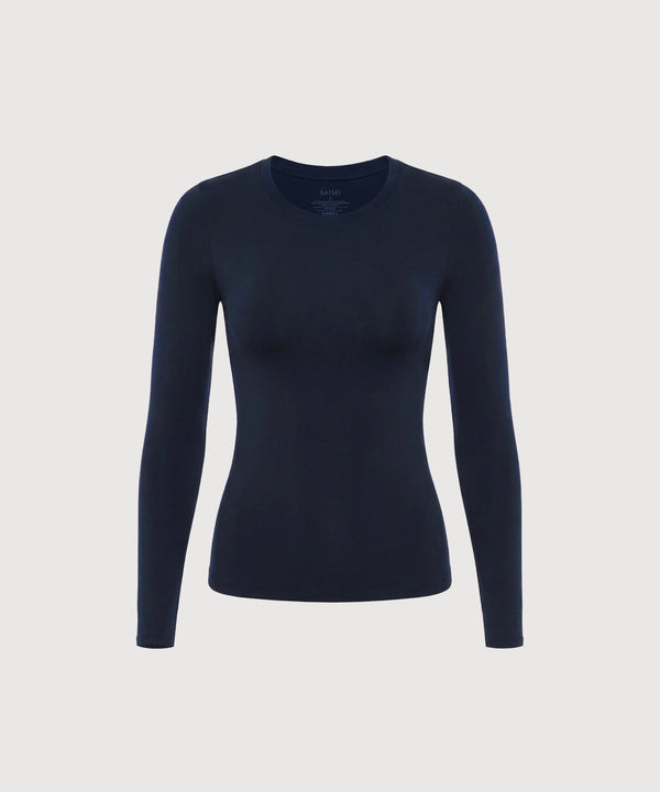 24/7 Long Sleeve Tee - Navy