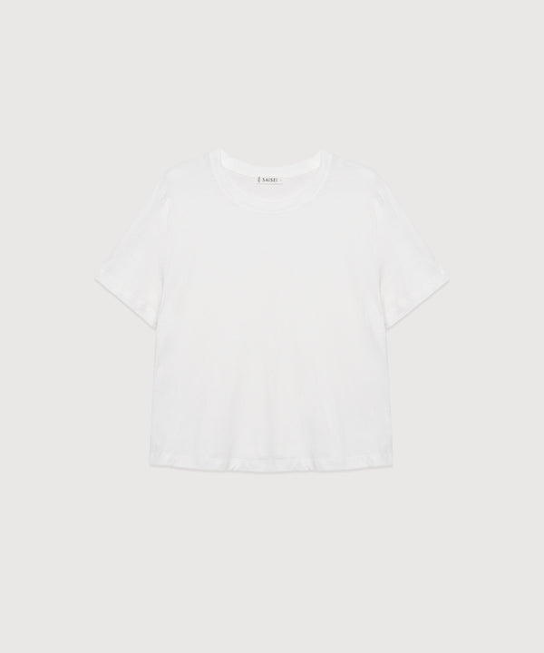 Everyday Cotton Tee - Polar White