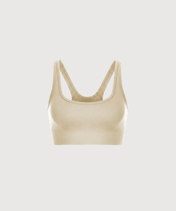 Racerback Movement Bra - Almond