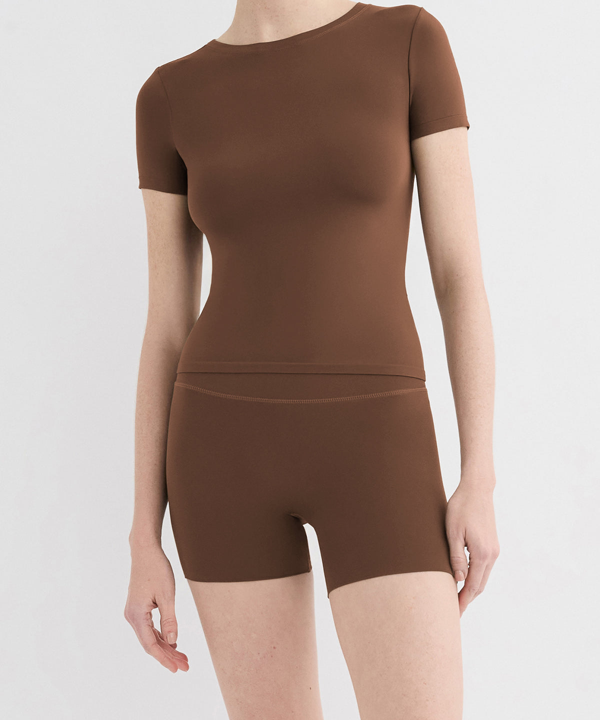 24/7 Crew Neck Tee - Dark Earth