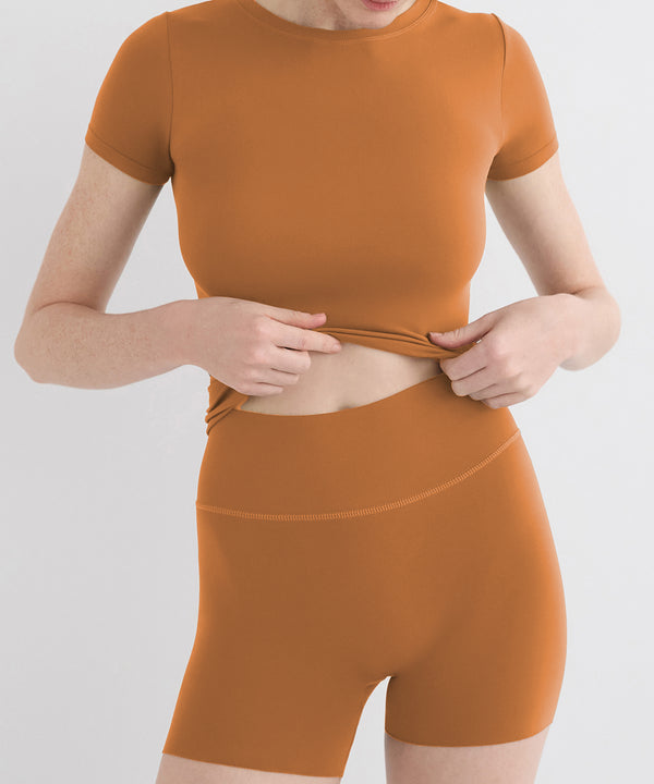 24/7 Crew Neck Tee - Terracotta