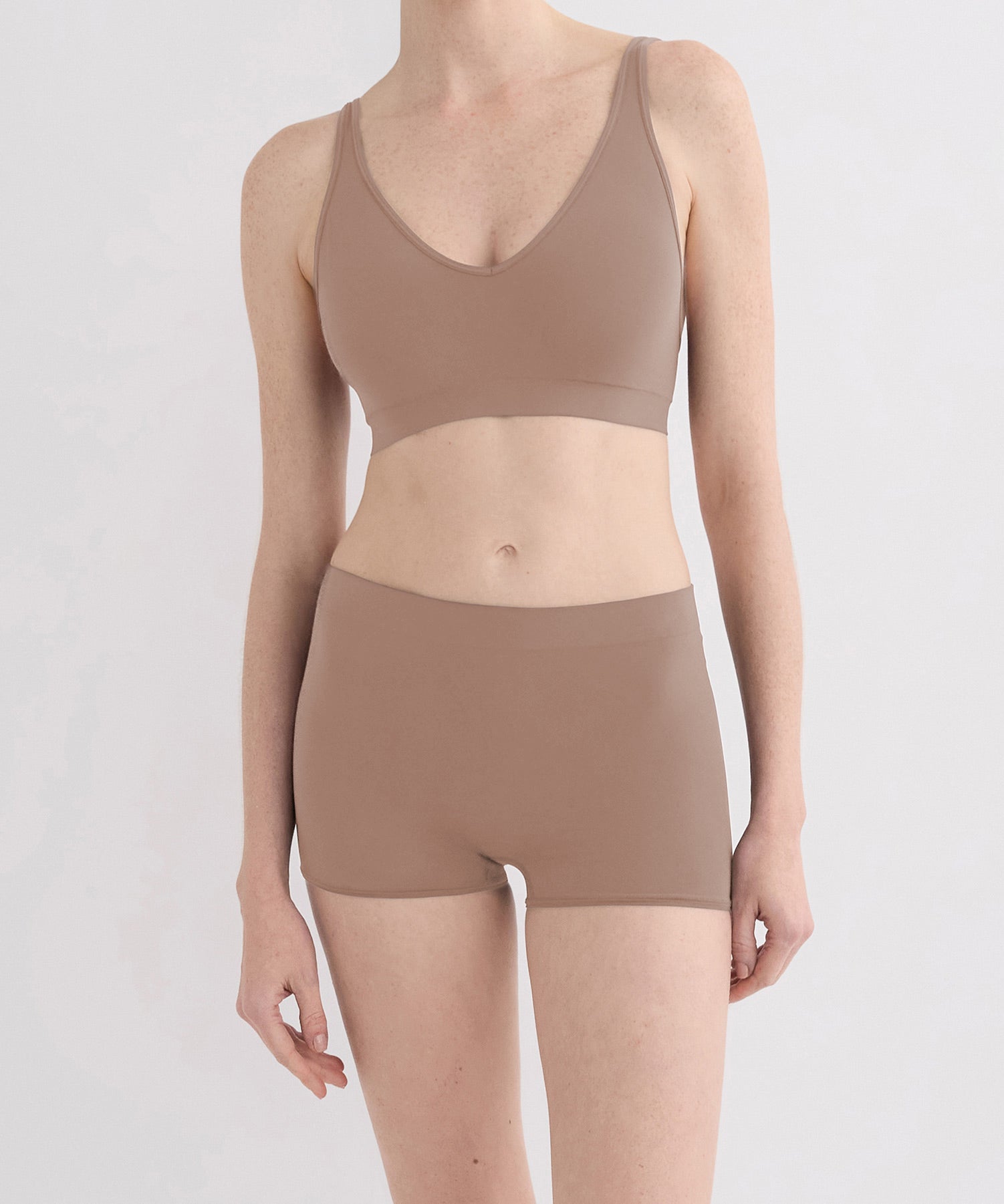 Triangle Bra - Taupe