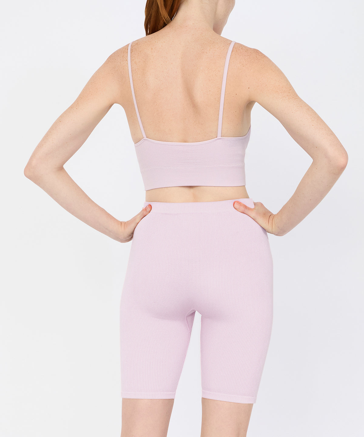 Bianca Rib Bralette - Mauve