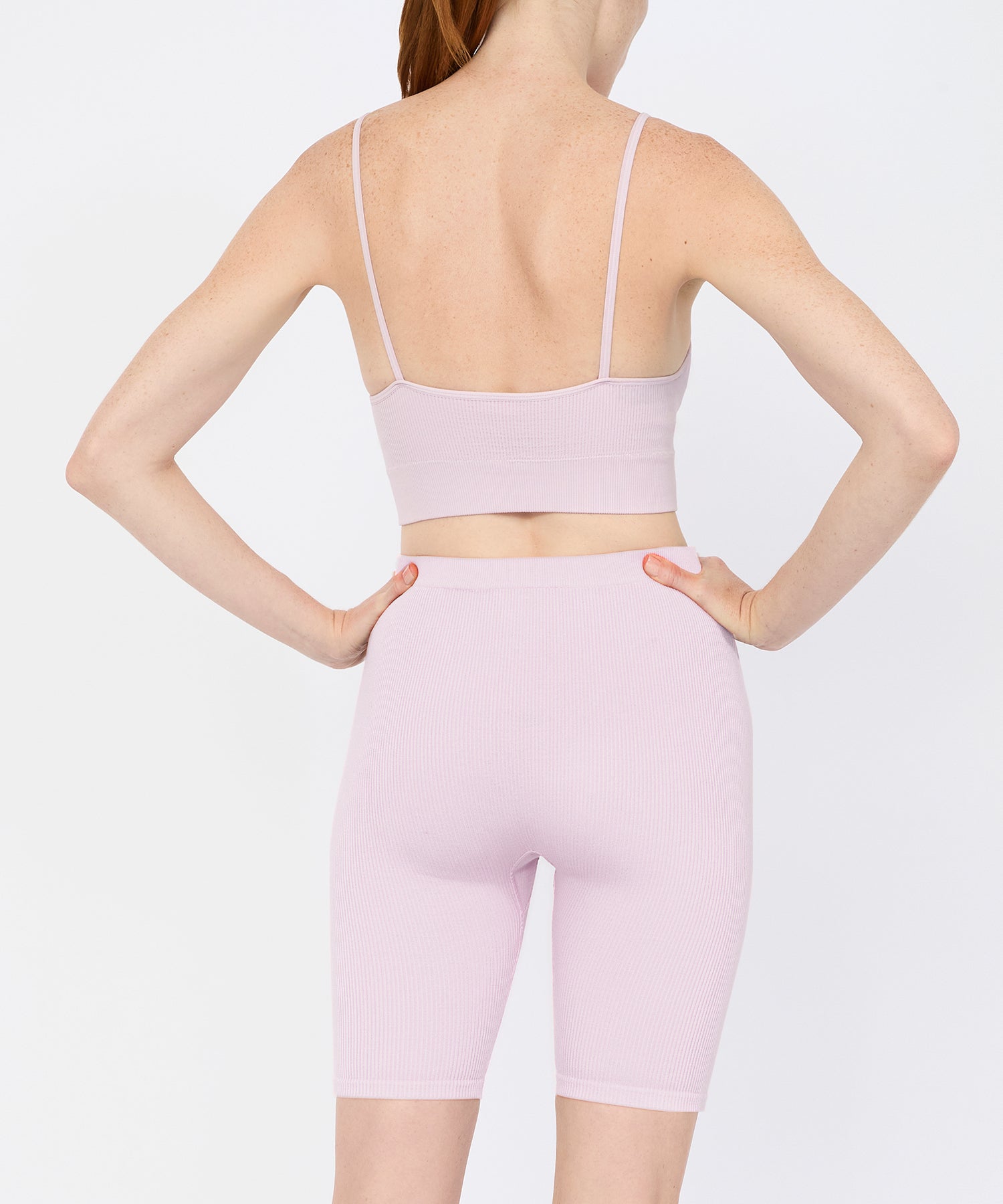 Bianca Rib Bralette - Mauve
