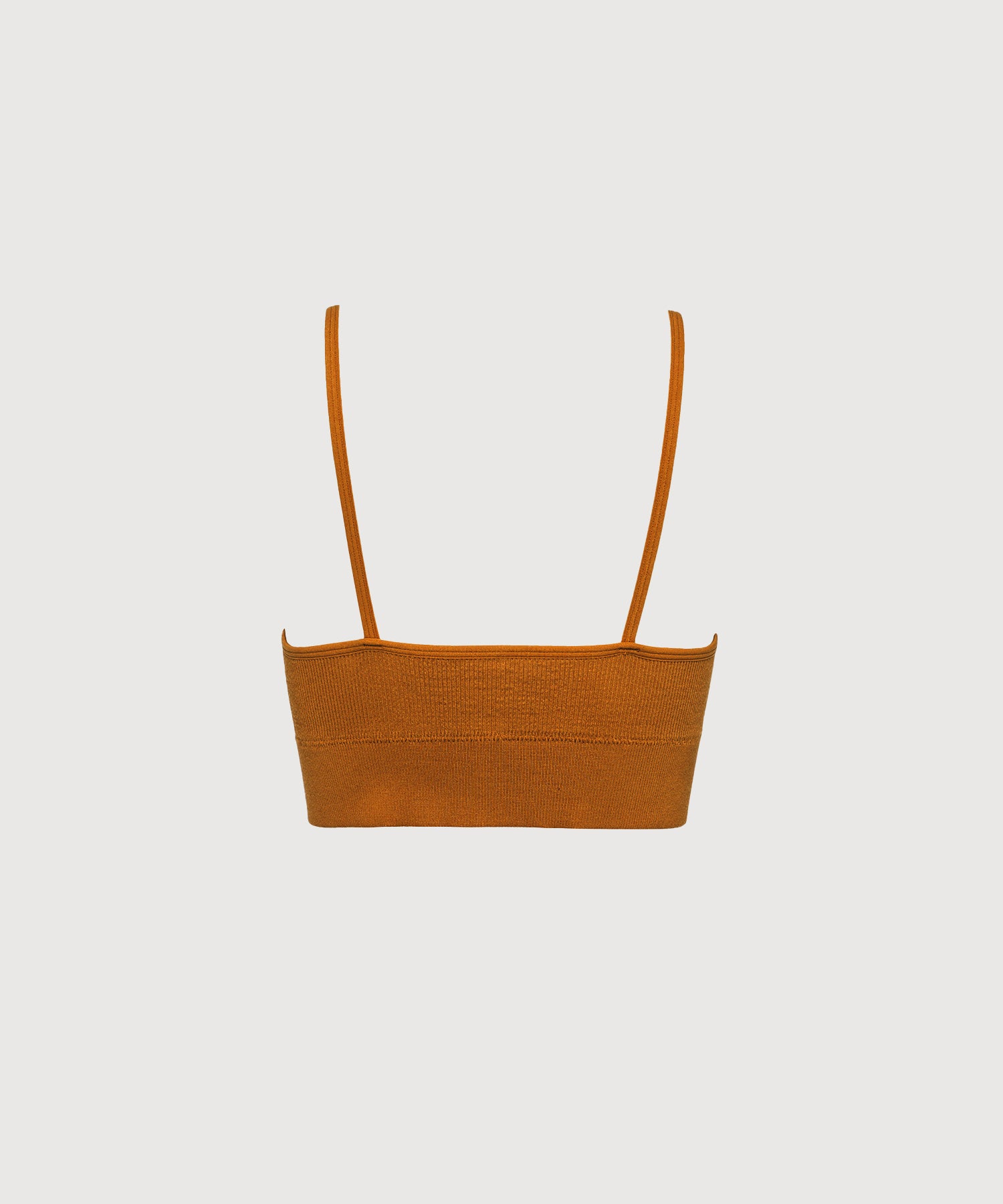 Bianca Rib Bralette - Terracotta