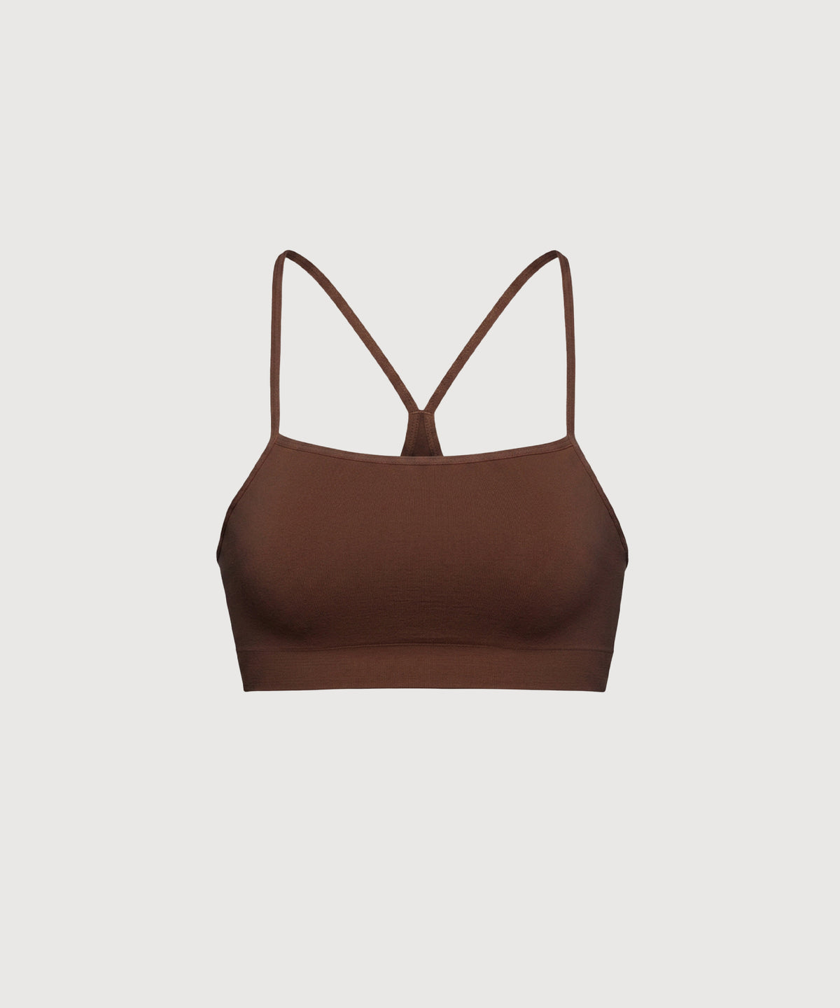 Racer Bralette - Cocoa