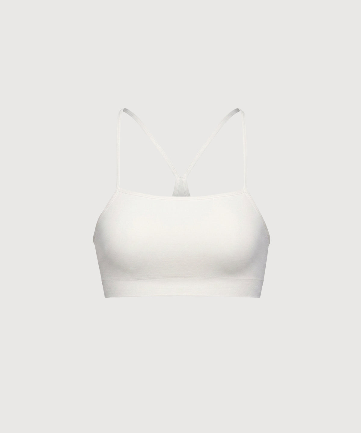 Racer Bralette - Pearl
