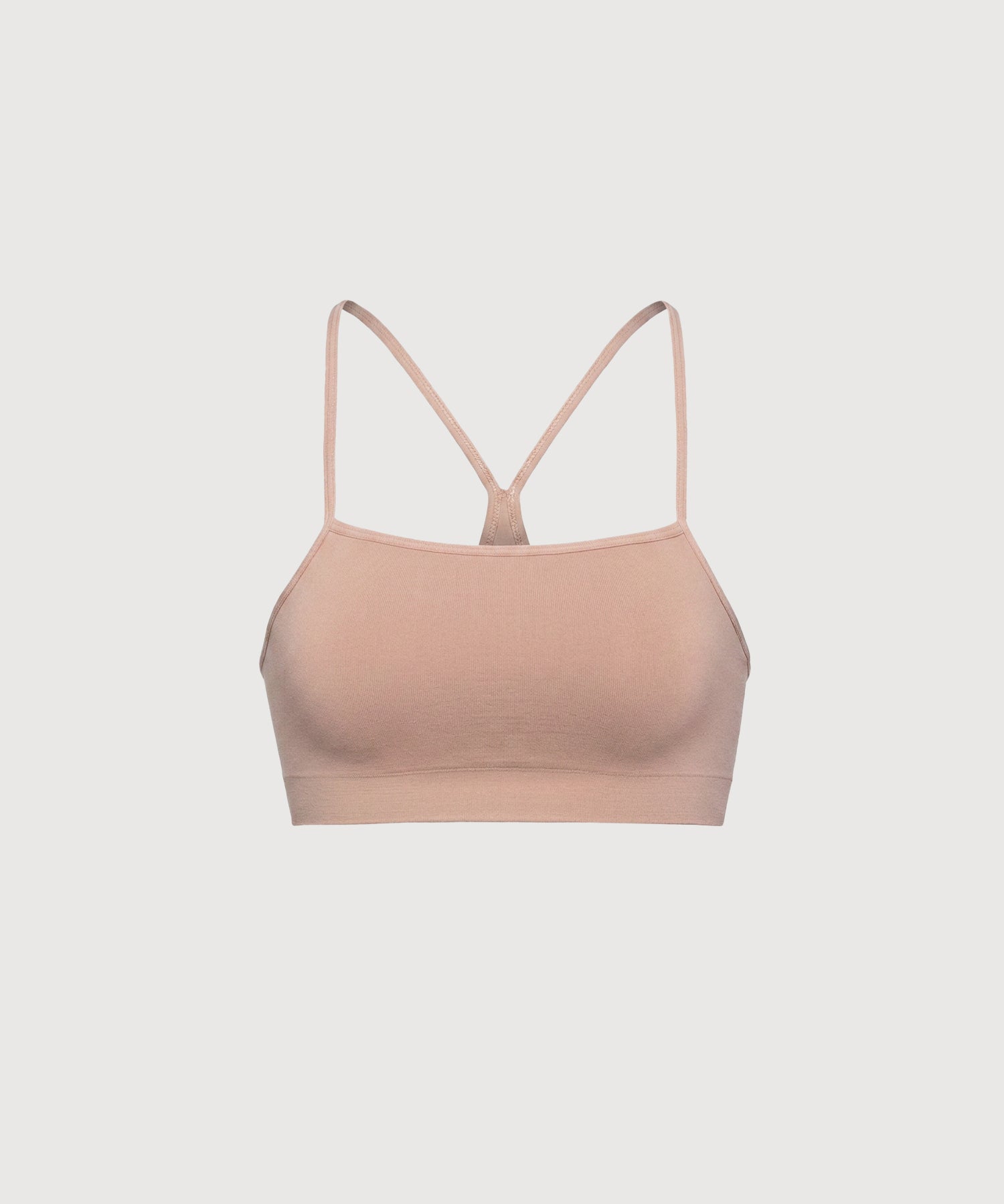 Racer Bralette - Taupe