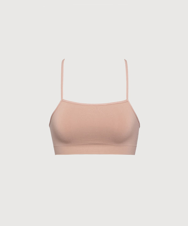 Racer Bralette - Taupe