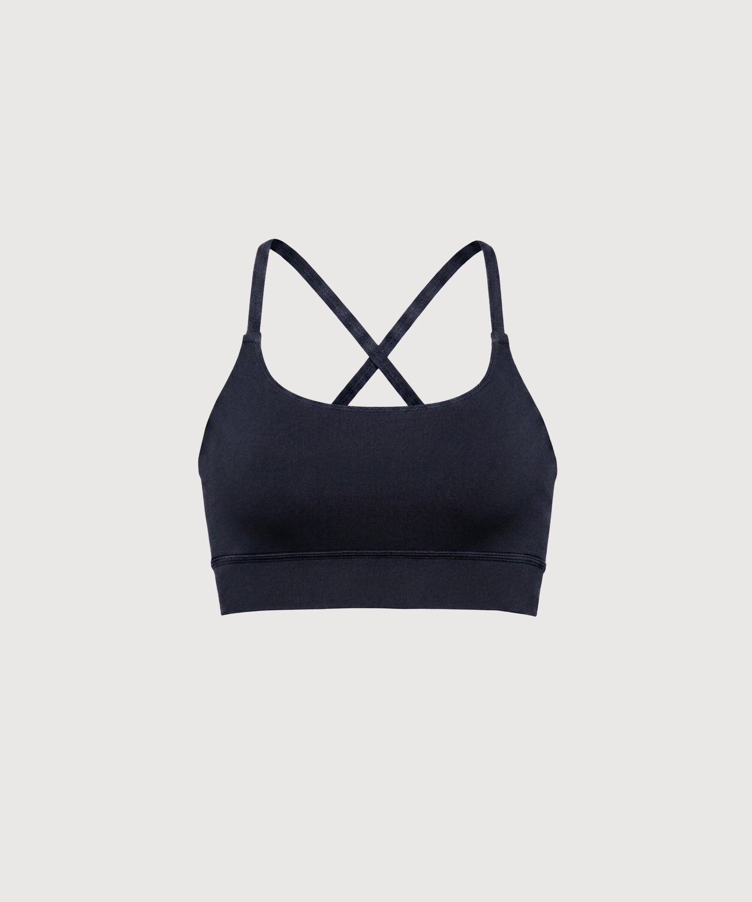 X-Back Lounge Bra Top - Navy