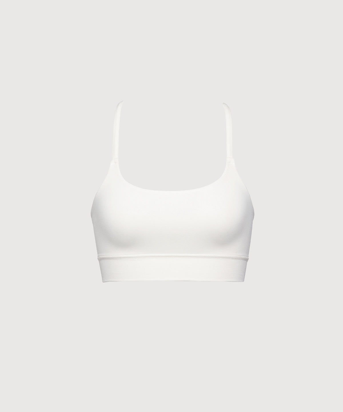 X-Back Lounge Bra Top - Pearl