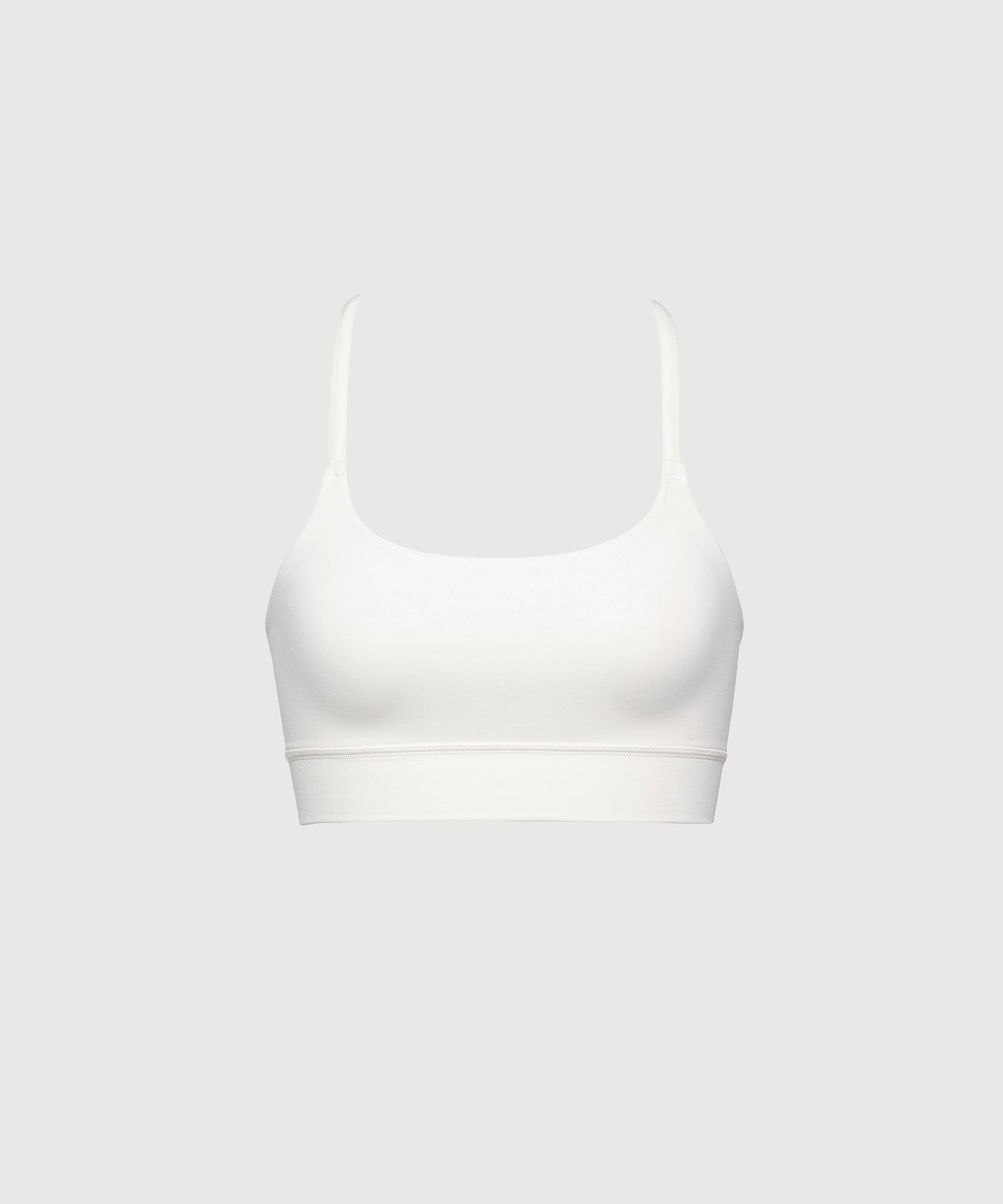 X-Back Lounge Bra Top - Pearl