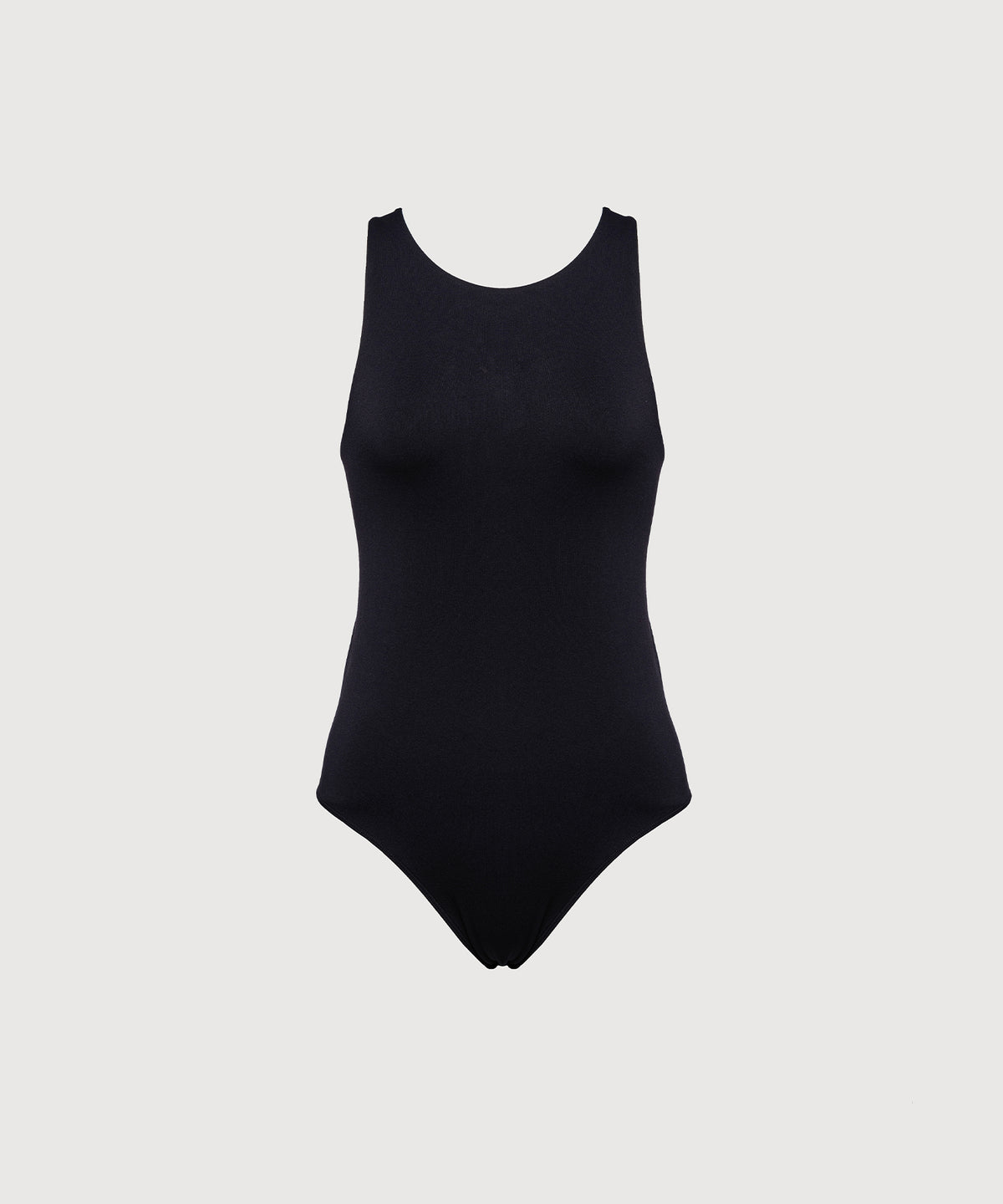 High Neck Bodysuit - Black