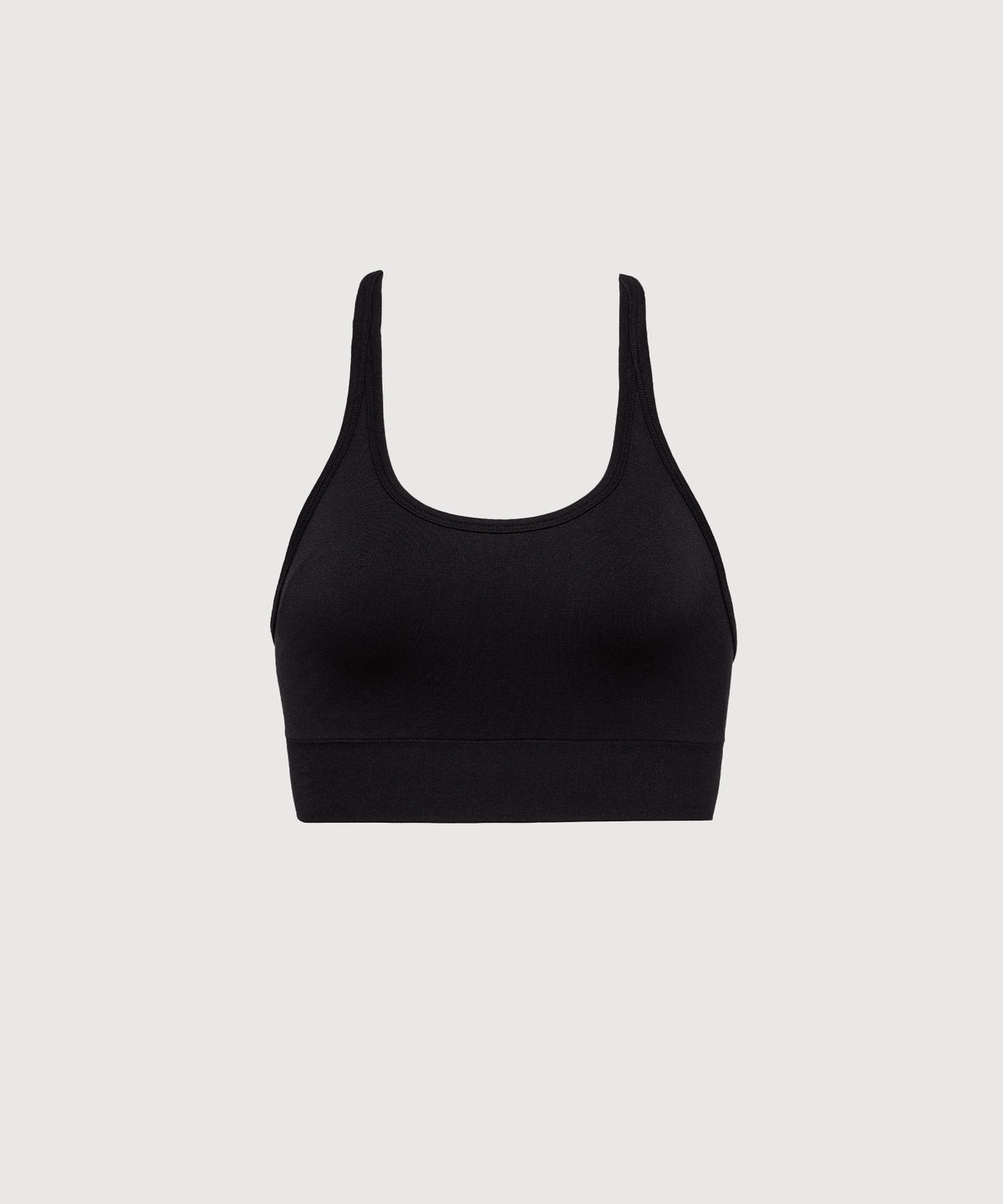 Cut-out Movement Bra - Black