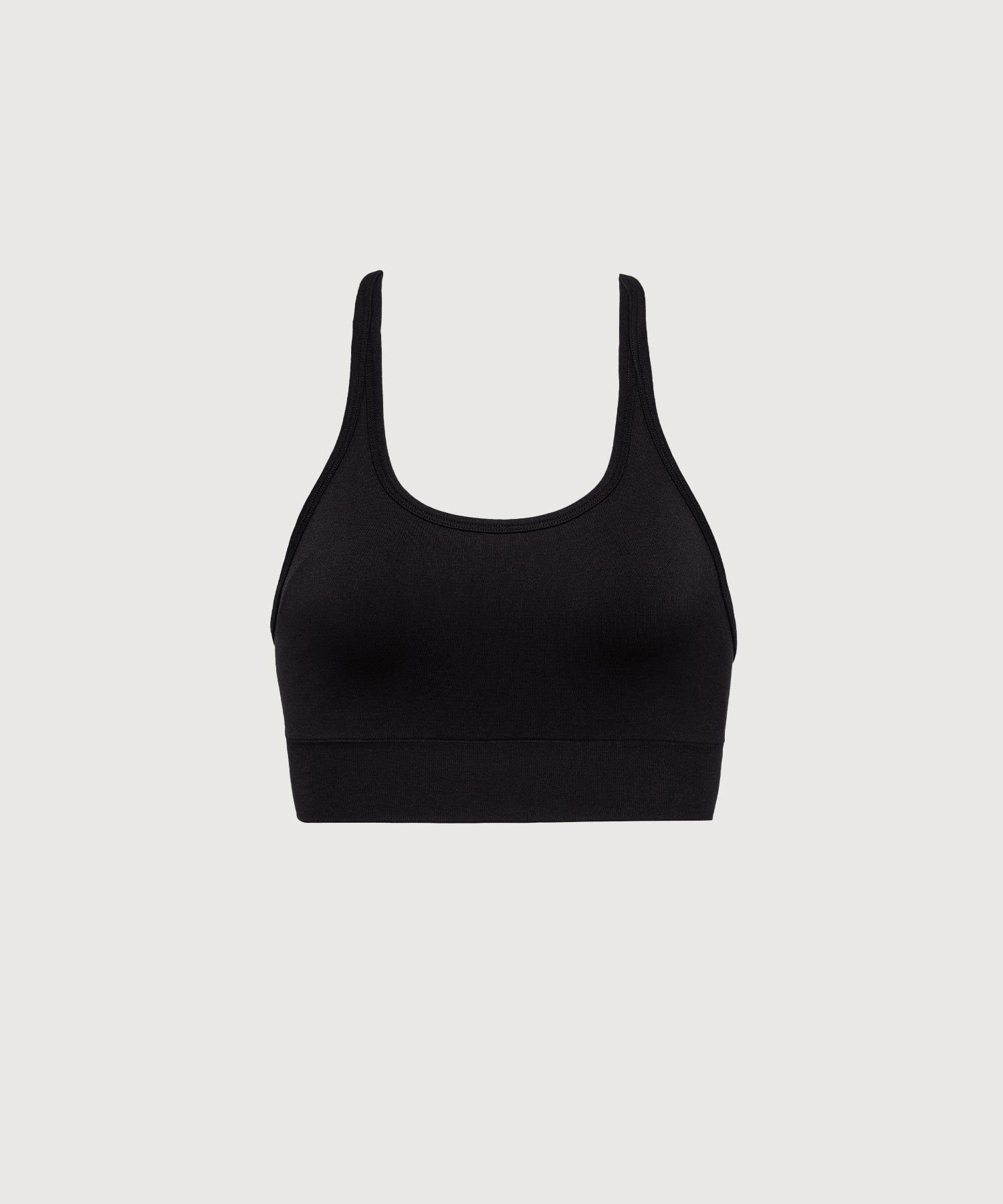 Cut-out Movement Bra - Black