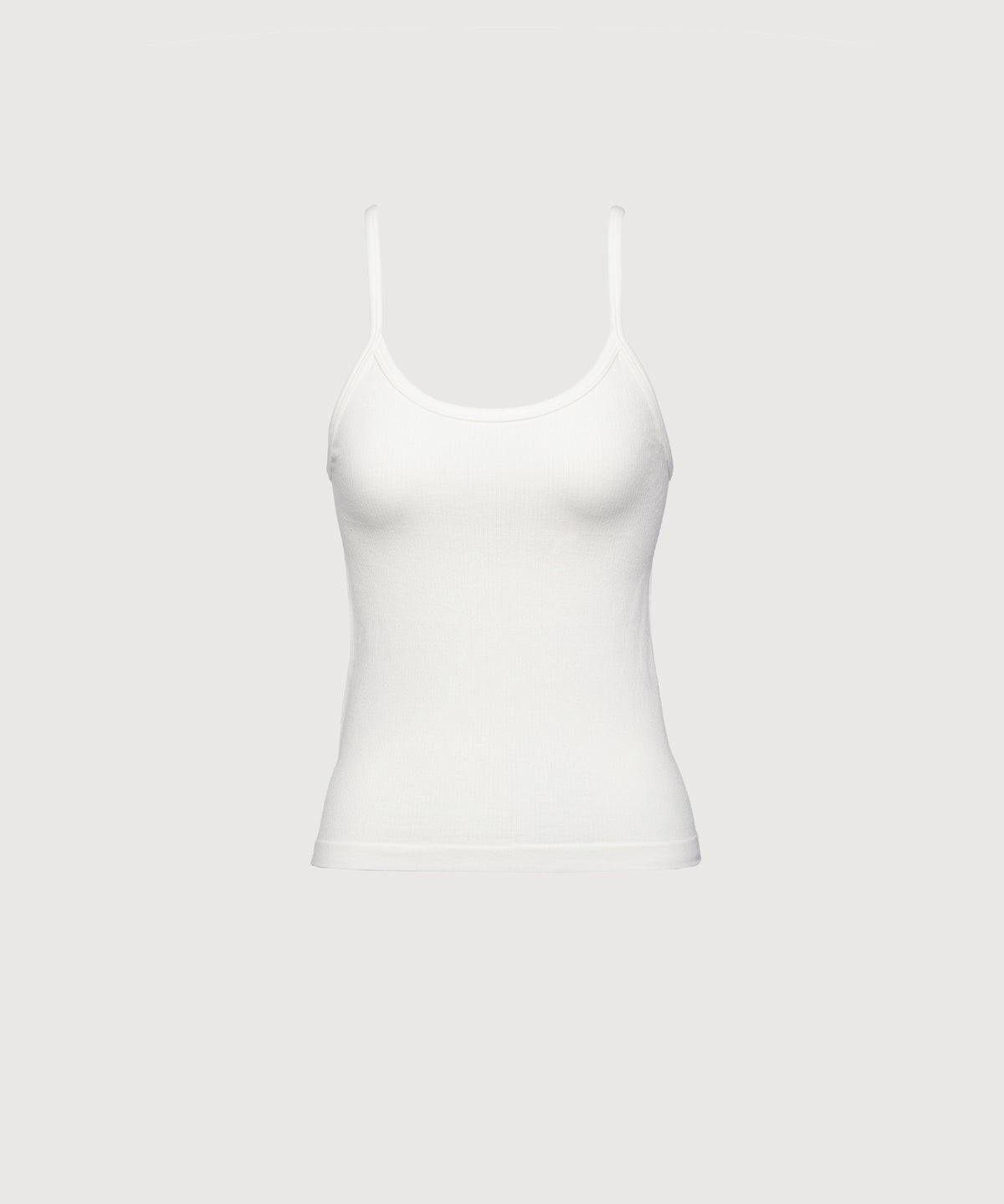 Seamless Cotton Cami - Pearl