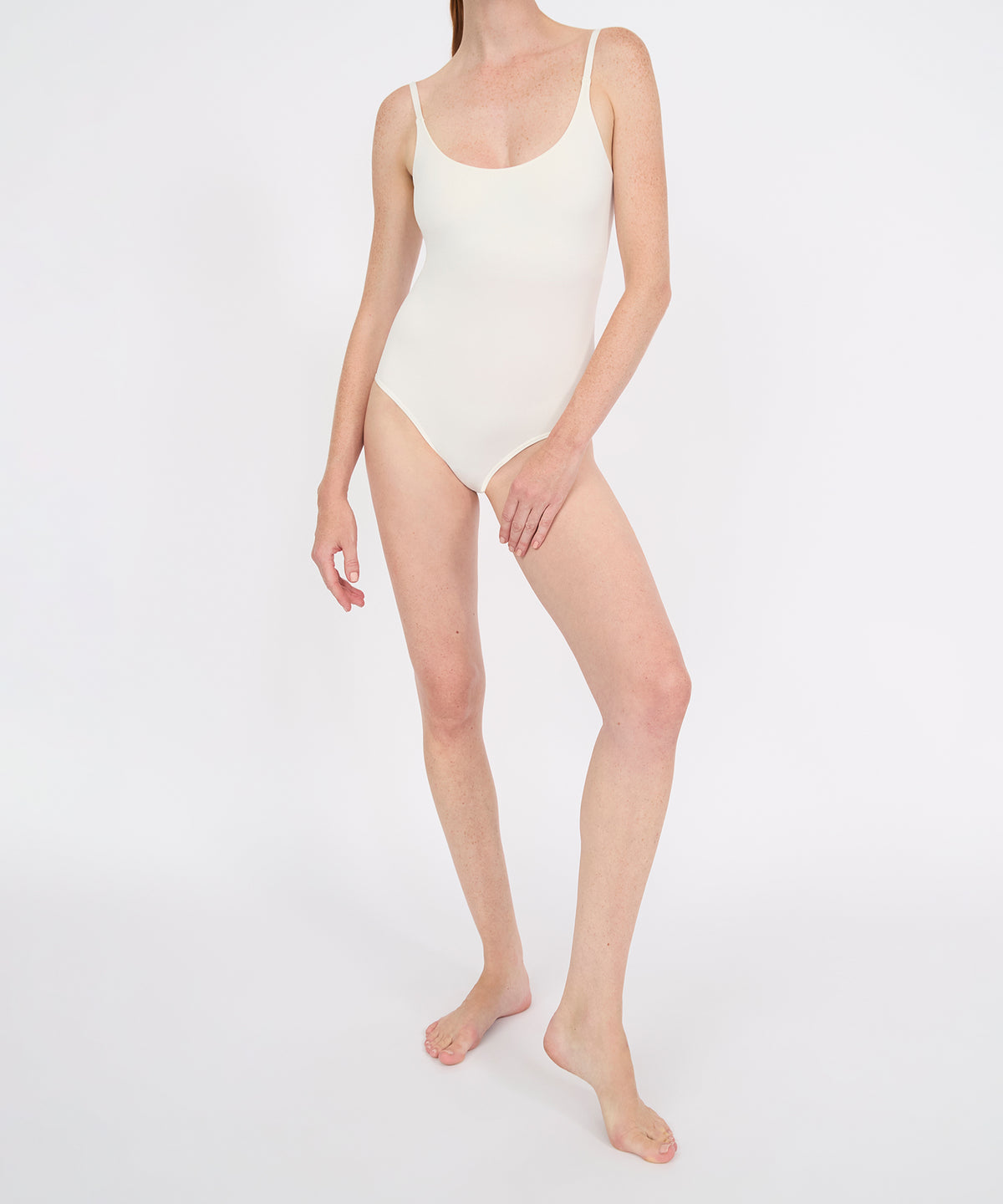 Cami Bodysuit - Pearl
