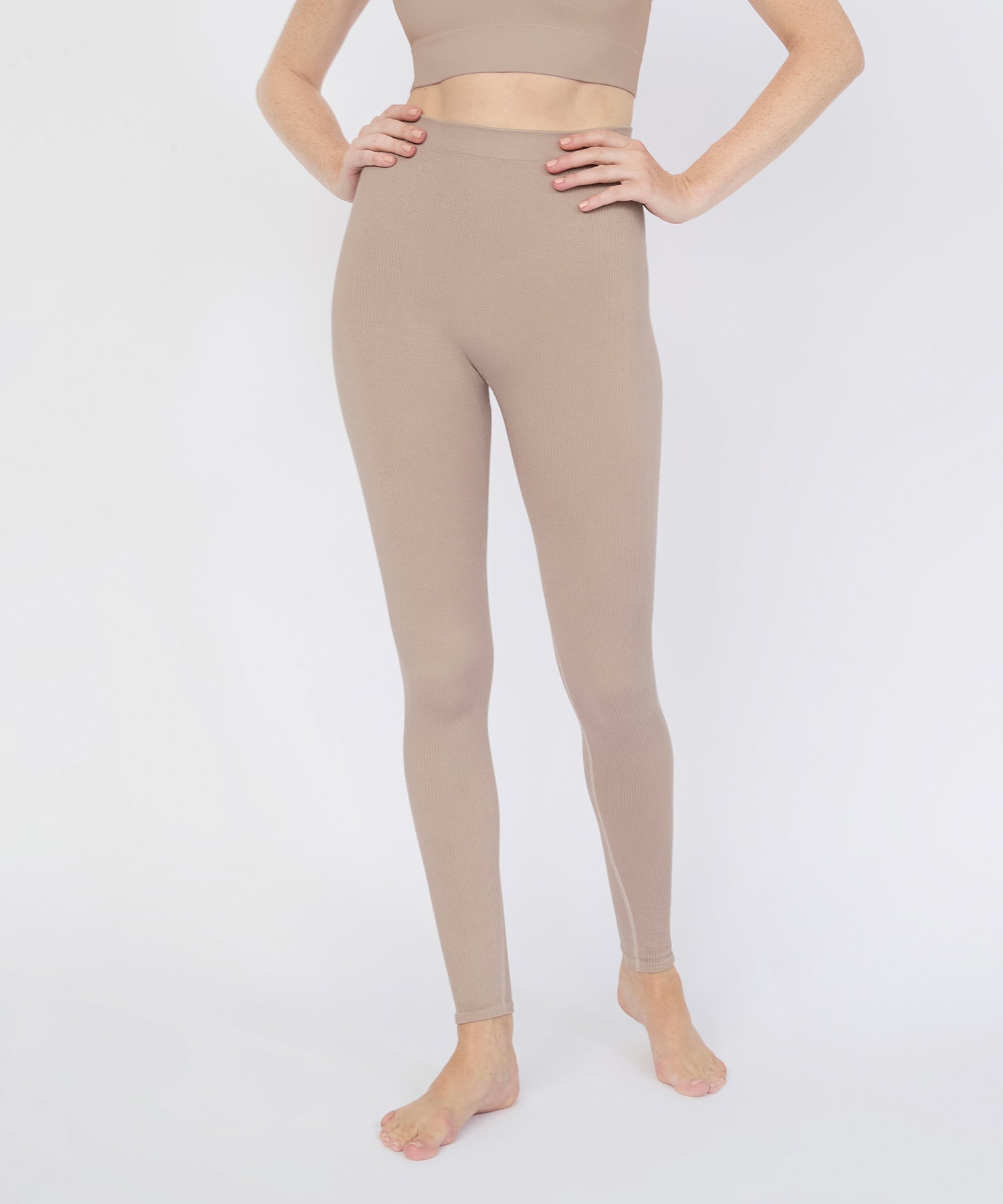 Jane High Rise Legging 25" - Latte